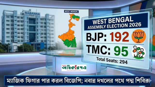 গেরুয়া ঝড়ে দিশেহারা ঘাসফুল: এক দশক পর বাংলার মসনদে পরিবর্তনের সুর